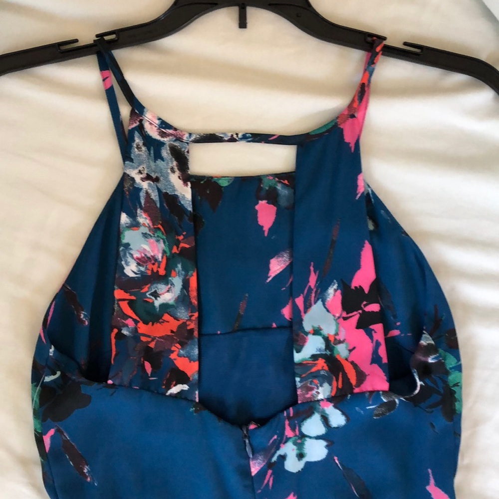 floral mini dress sleeveless